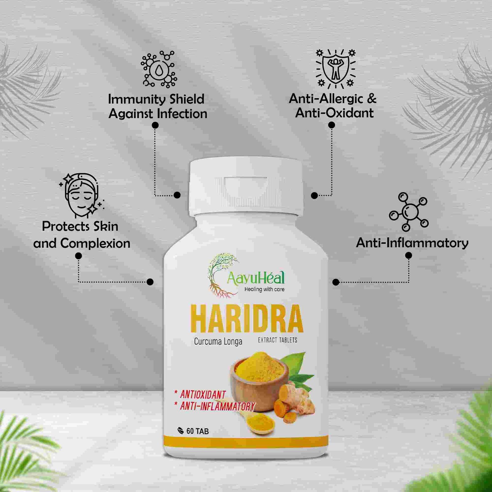 Haridra (Curcumin) Extract Tab